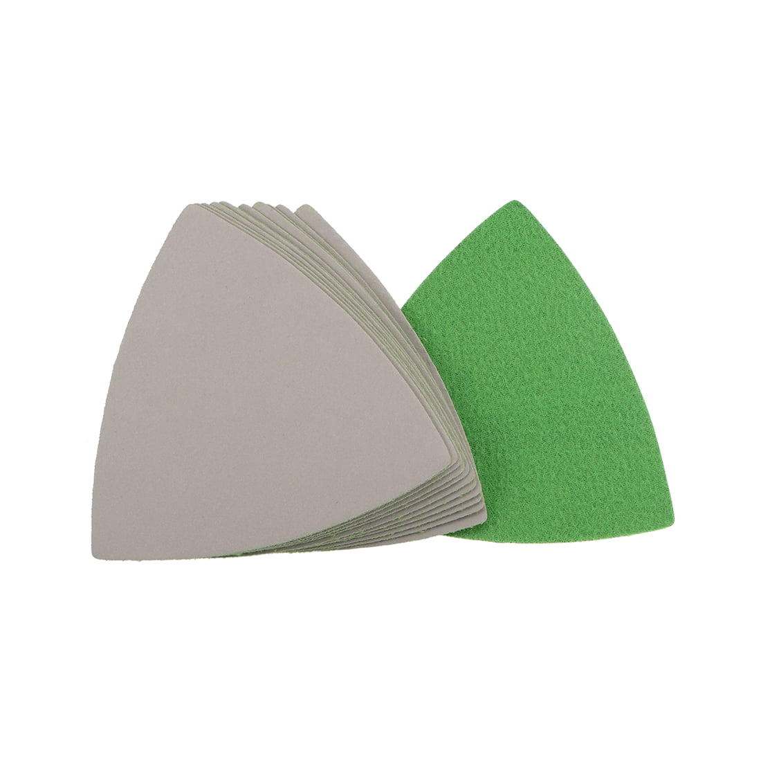 uxcell Triangle Detail Sander Sandpaper Hook and Loop 3-1/2 Inch Silicon Carbide Sanding Pad 3000 Grit 3 Pcs 