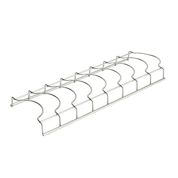 Practical Dish Drainer Rack in Silver Stainless Steel for Storage Use Supporting Heavy Pots and
