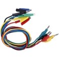 thumbnail image 4 of Banana Cable-5pcs P1037 High Voltage 1M 4mm Banana Plug to Clip Cable Test Leads for Multimeter, 4 of 7