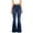 Blue, variant on Odbmxy Blue Womens Jeans Under $15 Full Length High Rise Slim Bootcut Womens Pants Solid Stretch Skinny Loose Pants