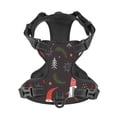 thumbnail image 4 of Lsque Cute Christmas Gnomes Dog Harness, No-Pull Pet Harness with 2 Leash Clips, Adjustable Soft Padded Dog Vest with Easy Control Handle for Large Dogs-, 4 of 9