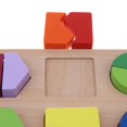 thumbnail image 3 of Rompecabezas de geometría de madera Sunnimix Montessori para niños temprano educativo, 3 of 8