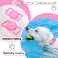 thumbnail image 3 of Compatible Con El Soporte Para Collar De Perro Airtag Que Brilla En La Oscuridad Y Con Purpurina Brillante. Funda Protectora De Silicona Impermeable Para Mejorar La Visibilidad Al Caminar De Noche Y L, 3 of 5