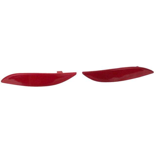 Reflector de parachoques trasero Macarena Lente roja 2 piezas Megane MK3 08-13