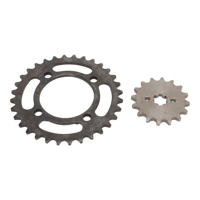 420 16T Front Sprocket, 32 Tooth Rear Sprocket Professional Manufacturing Stable Performance for Off Road Vehicles