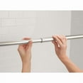 thumbnail image 4 of Moen TR1000CH Adjustable Straight Decorative Tension Shower Rod in Chrome, 4 of 5