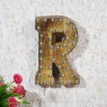 thumbnail image 3 of Handmade Eco-Friendly Wall Décor "R" Alphabet Letter Block, 3 of 5