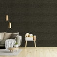thumbnail image 3 of 17.7''x236'' Black Wallpaper Grasscloth Peel and Stick Cabinets Self Adhesive Removable Wall Paper Textured Linen Fabric Contact Paper Geometric Faux Grasscloth Wallpaper for Bedroom Liners, 3 of 9