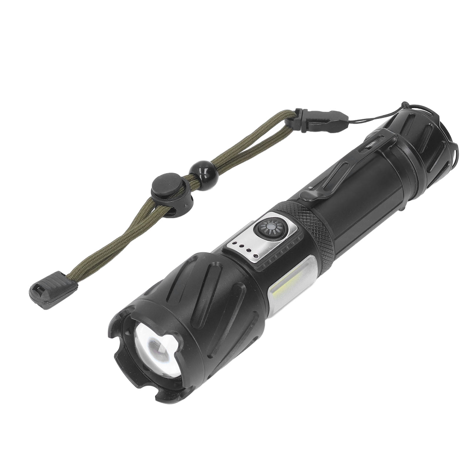 BIMZUC XHP160 LED 5000 Lumens Super Bright Flashlight, USB Rechargeable, 6 Modes, IPX4 Waterproof
