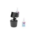 thumbnail image 2 of Weathertech iPod/iPhone/Smartphone Mount 8ACF8 iPod/iPhone/Smartphone Mount; CupFone; 360 Degree Rotation; With Hand Sanitizer Holder; Black; With Two Black Plastic Knobs, 2 of 5