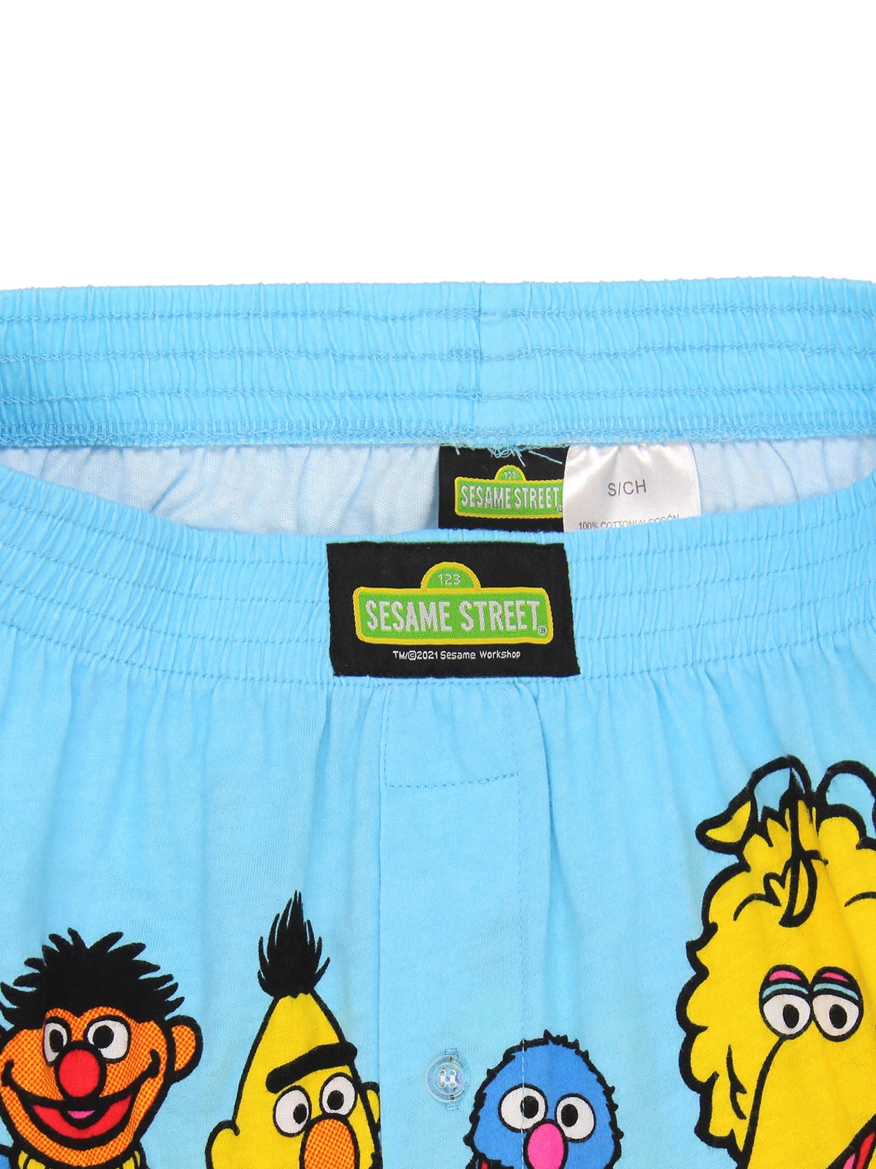 Sesame Street Elmo Cookie Monster Men's Male Boxer Shorts MF21606BX 