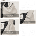 thumbnail image 6 of Entchin Slouchy Hobo Bag for Women, PU Leather Crossbody Shoulder Purse with Adjustable Strap, Soft Vegan Leather Handle Handbag, Casual Everyday Travel Work Bag,Beige, 6 of 6