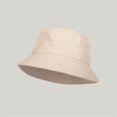thumbnail image 4 of CoCopeaunts Beach Bucket Hat Unisex Solid Color Foldable Women's Simple Basin Hat Fisherman Hat Men's Beach Fishing Sun Cap, 4 of 8