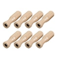 thumbnail image 5 of 8x Soccer Table Handles Foosball Handle Grip Wooden Durable Accessory Foosball Handle Rod Replacements for Game Kids Indoor Foosball Tables wood color, 5 of 8