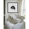thumbnail image 4 of "Black Drip Lips" Framed Painting Print, 4 of 5