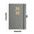 thumbnail image 4 of sruoe Notebook Planner 2025, Notebooks College Ruled, A5 Thick Notebook, Notebooks for Work, Business Notebook, Writing Journal Pads, Hardcover Memo Notepad for Office Supplies, Paper, 4 of 7