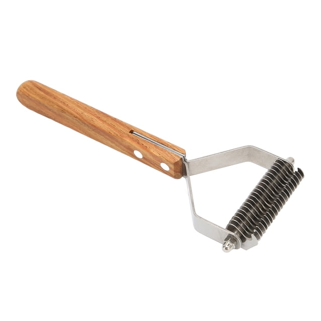 Peigne de Toilettage pour Animaux, Râteau Brosse pour Chien Râteau Peigne Râteau Brosse pour Animaux Design Révolutionnaire
