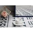 thumbnail image 3 of Elegant Decor Metal frame rectangle mirror 30 inch x 60 inch in Blue, 3 of 4