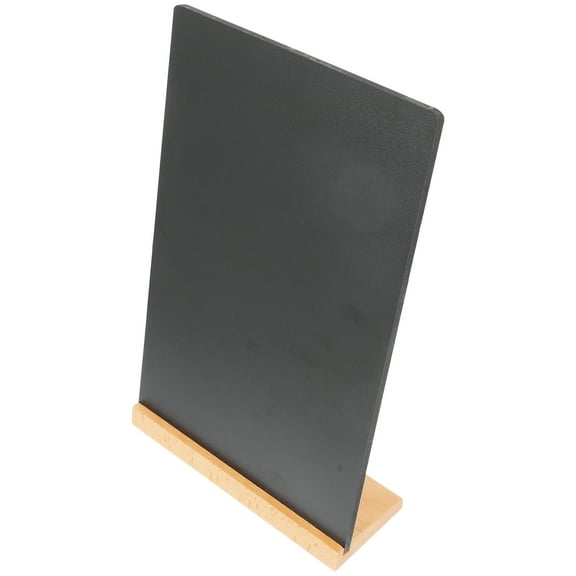 HINTRMENT Tabletop Chalkboard Sign Synthetic Material Many Occasions 1Set 11.8X7.9X2.7in