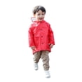 thumbnail image 5 of Chubasquero para bebés y niños Poncho para niños de preescolar con diseño de dinosaurio Poncho para niños de 2 a 6 años de edad Primavera y otoño Dibujos animados, 5 of 5
