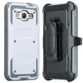 thumbnail image 3 of LG K10 Case, LG Premier LTE Case, Triple Protection 3-1 [Built in Screen Protector] Heavy Duty Holster Shell Combo Case for LG K10 - White, 3 of 4
