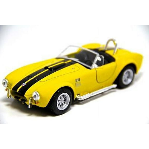 5" Kinsmart 1965 Shelby Cobra 427 S/C Diecast Model Toy Car 1:32 Yellow