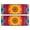 Colorful Tie Dye, variant on Kitchen Rugs Sets Of 2,Colorful Rainbow Tie Dye Spiral Pattern Anti Fatigue Kitchen Mat Rugs Non Slip Washable,Decorative Kitchen Floor Mats for Kitchen,Sink,Laundry,17"x47"+17"x47"