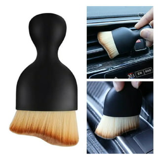 Cobee Car Detailing Brush, Car Cleaning Brushes Duster Soft Bristles  Detailing Brush Dusting Tool Dust Removal Brush Dirt Dust Clean Brushes for  Car Interior Exterior Leather Air Vents(Yellow) : : Automotive