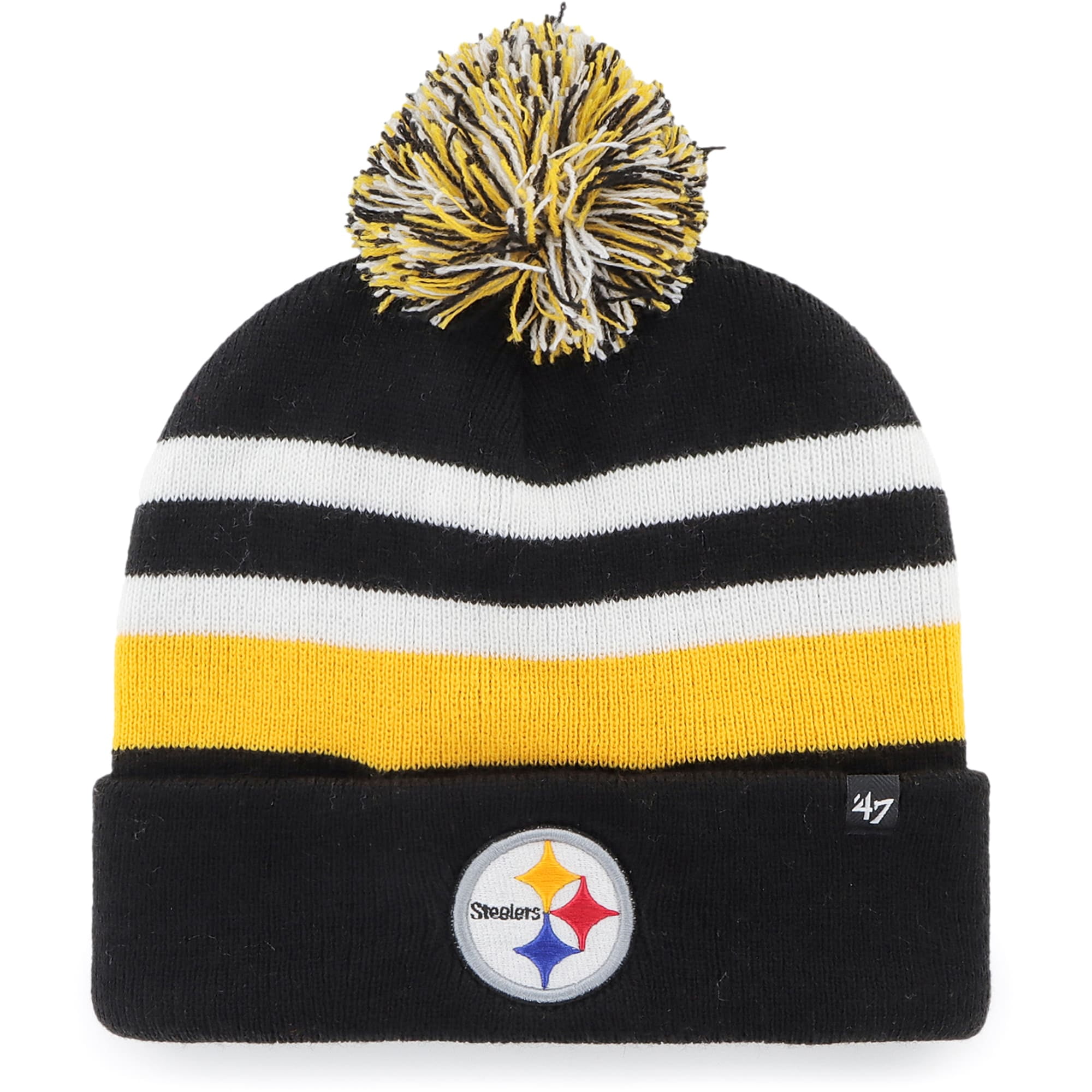 steelers knit hat