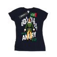 thumbnail image 1 of Elf Womens Angry Elf Cotton T-Shirt, 1 of 5