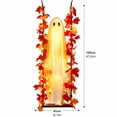 thumbnail image 3 of Halloween Decorations Outdoor,4FT Hanging Swing Ghost with Remote Control String Lights,Spooky Cute Outdoor Early Halloween Decorations for Front Porch Yard Tree Garden,Light-Up Flying Ghost, 3 of 9