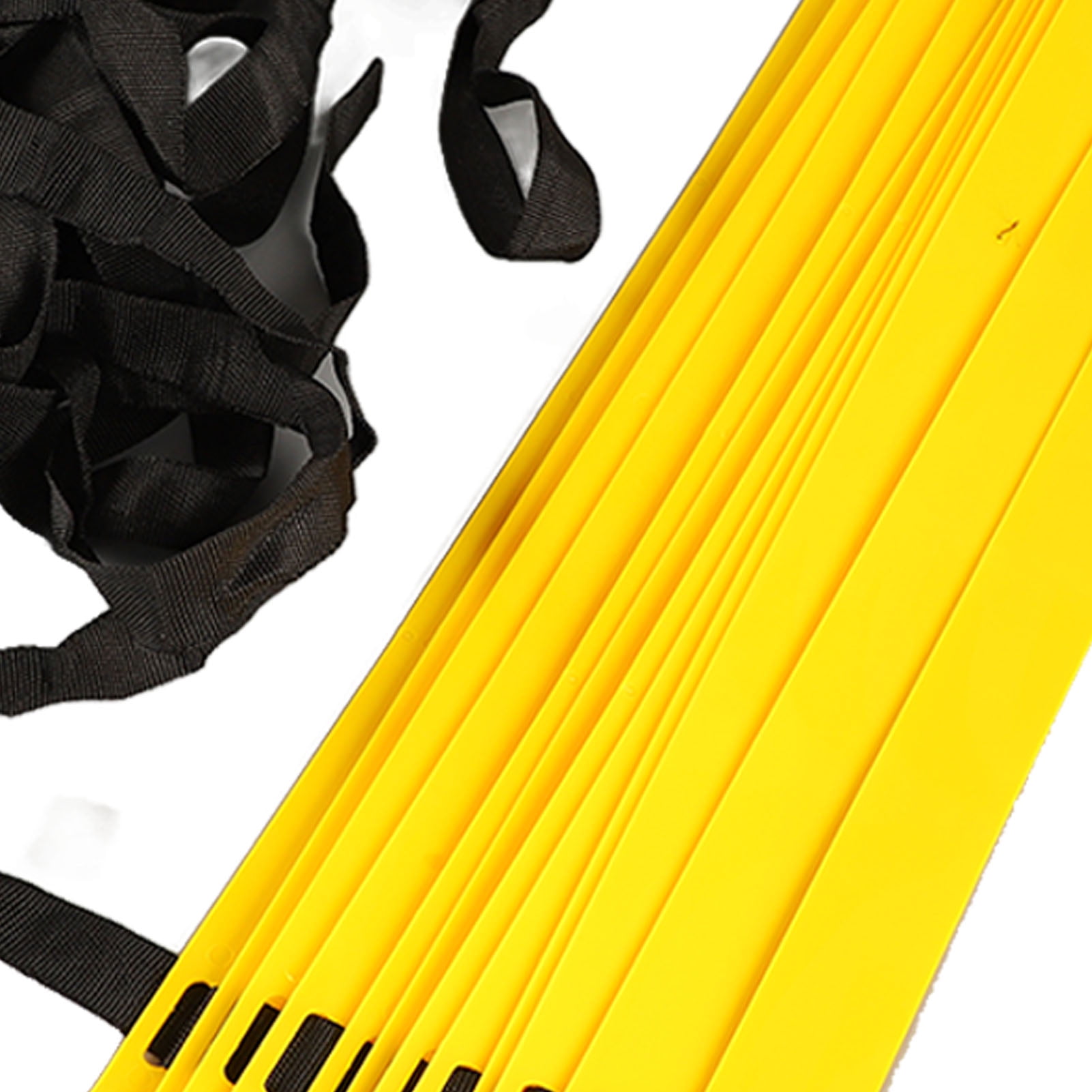 NFTIGB Speed Agility Ladder Training Kit with 10 Soccer Cones and Carry Bag, Heavy Duty Football Footwork Equipment for Fitness, Cross-Training, and Cardio Workout (20.47 inches / 52 cm)