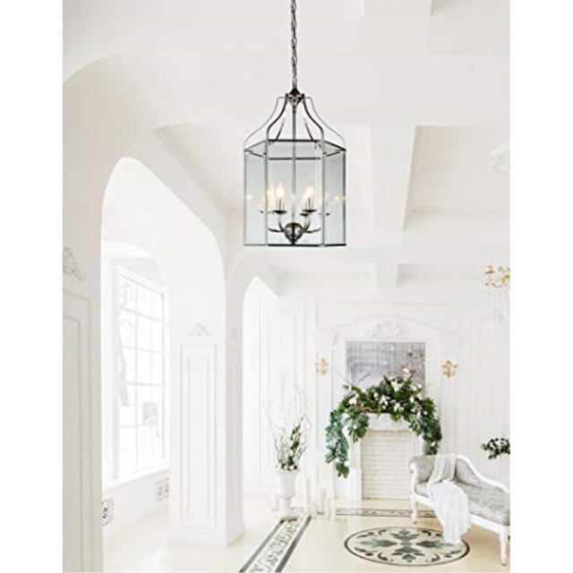 CWI Lighting Maury Lustre à 6 Lumières avec Finition Chromée