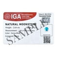 thumbnail image 3 of Certified Real 2 Carat Moonstone Round Shape Cabochon 8 mm Loose Gemstone June Birthstone, 3 of 5