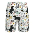 thumbnail image 6 of Kdxio Funny Puppy Pattern Mens Casual Shorts - Drawstring Summer Beach Sports Shorts for Men, 6 of 9