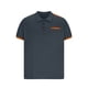 thumbnail image 3 of Tops de Verano Ligeros de Manga Corta de los Hombres Cuello Redondo Botón Soporte Cuello Transpirable Casual Tee, 3 of 6