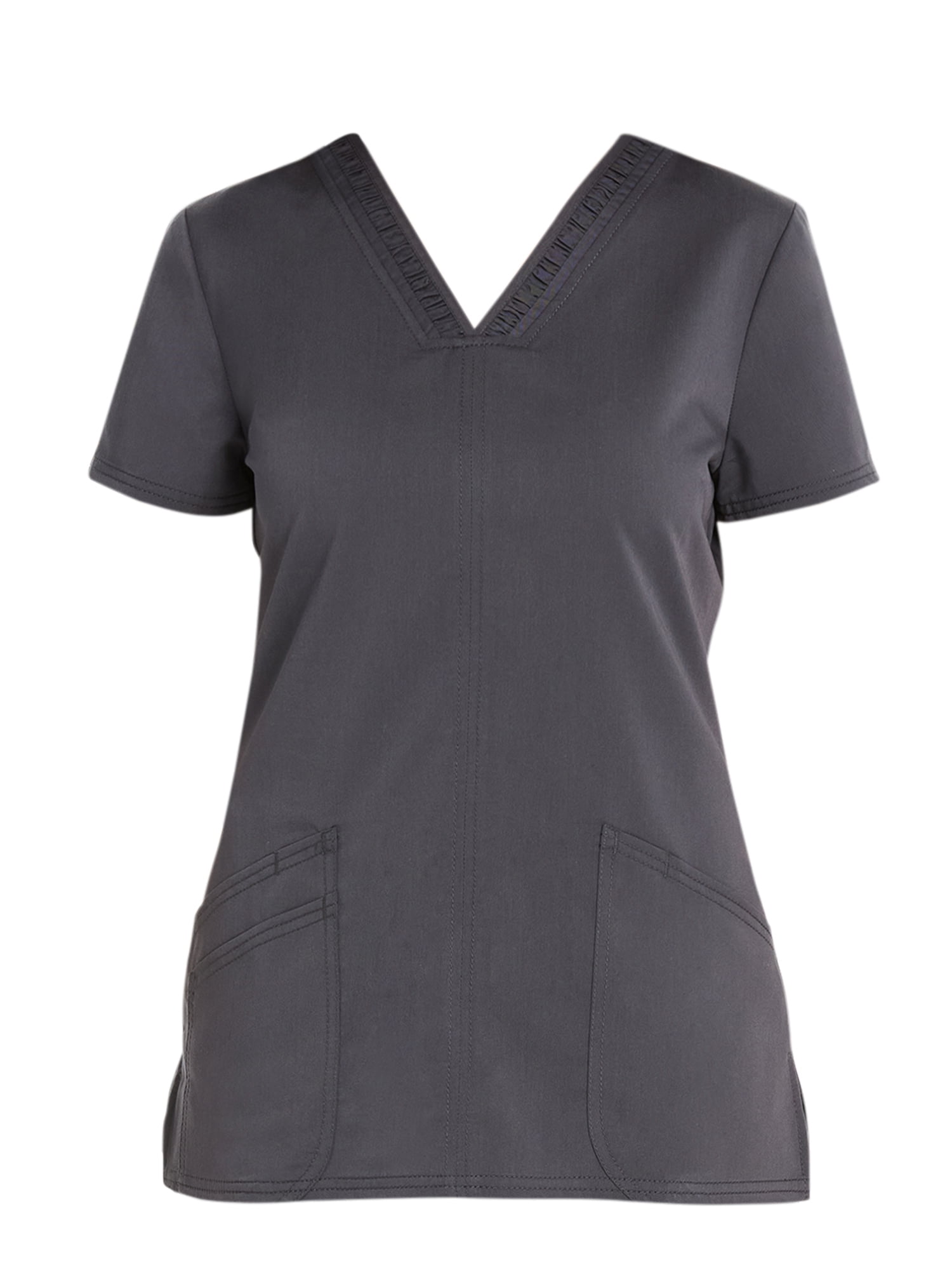Scrubstar Women's Premium Ultimate Stretch V-Neck Scrub Top, Sizes XS-3XL