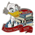 thumbnail image 2 of Disney Disneyland Ludwig Von Drake Pin Doctor's Day 2020 Pin Limited New, 2 of 3