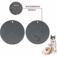 thumbnail image 4 of 2 alfombrillas para cuencos para perros y gatos, alfombrilla de silicona portátil, mantel individual de silicona para alimentos para mascotas. -Versalles, 4 of 5