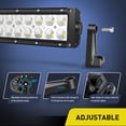 thumbnail image 4 of LED Light Bar Nilight 52Inch 300W Curved Spot Flood Combo LED Driving Lamp Off Road Lights LED Work Light for Trucks Boat Jeep Lamp, 4 of 9