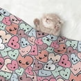 thumbnail image 2 of Naloa Cartoon Hearts Dog Blanket, 3 Sizes Cat Blanket for Indoor Cats Large Medium Small Dog Gifts-Medium, 2 of 8