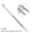 thumbnail image 4 of destyer Ring Sizer Tape Finger Sizer Ring Size Measurement Tools with Magnifying Glass Function for Ring Size Measuring, 4 of 9