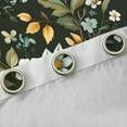 thumbnail image 4 of Castle Fairy Floral Butterfly Curtains Pack of 2 (42x84 Each) for Boys Girls,Chic Vintage Flowers Curtains Blackout,Botanical Plants Bedroom Curtains,Super Cozy Room Decor, 4 of 6