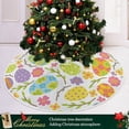 thumbnail image 6 of FMSHPON Easter Xmas Christmas Tree Skirt Stand Mat for Holiday Party Decoration Indoor Outdoor 36 inches, 6 of 6