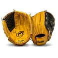 thumbnail image 3 of Franklin Sports Field Master Baseball + Softball Glove - Adult + Youth Mitt - 12.5" Righty - Black/Tan, 3 of 8