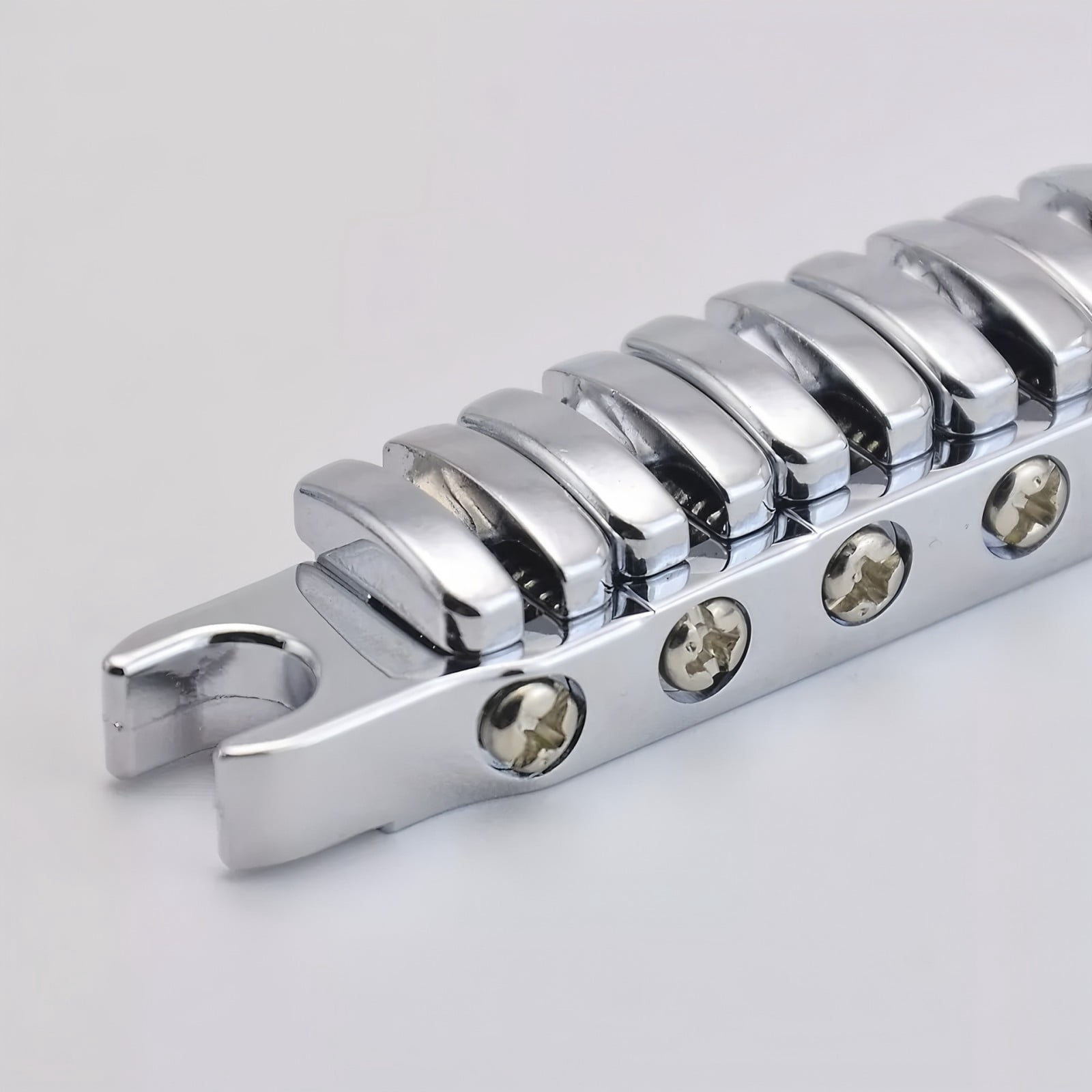 Change Guitar Bridge Tailpiece Electric Guitar Bridge Top String Individual Saddles for 52mm String Space