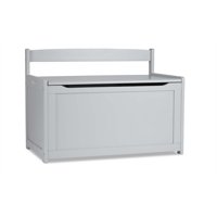 Melissa & Doug Wooden Toy Chest, Sturdy Wooden Chest (4.5 Cubic Feet Of Storage, Easy To Assemble, Gray, Great Gift For Girls And Boys - Best For 3, 4, 5 Year Olds And Up)