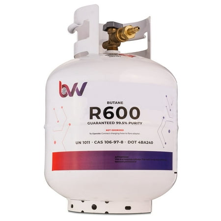 BVV 20LB High Purity USA N-Butane R600 - 99.5% Guaranteed