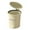 Beige-4B-home supplies, variant on LEFTHIGH Home Foot Pedal Trash Can with Lid for Home Decor - Modern Sturdy Plastic Garbage Bin - for Kitchen Bathroom and Office Decorations