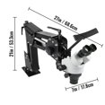 thumbnail image 2 of Adjustable Magnification Micro Inlaid Mirror Microscope (7X-45X) – Spring-Mounted Multi-Directional Jewelry Setting Machine for Gem & Diamond Work, 2 of 11